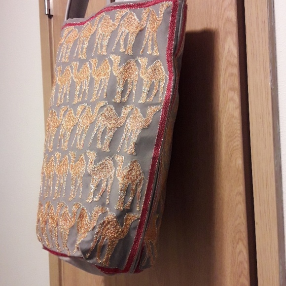 Handmade Authentic Shoulder Bag From Egypt - Picture 3 of 7